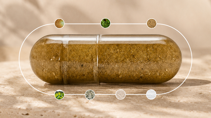 Brown capsule