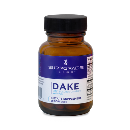 Bottle of DAKE™ shown